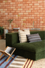 Lines Square Cushion by Lorena Canals