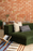 Lines Square Cushion by Lorena Canals