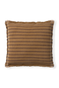 Lines Square Cushion by Lorena Canals