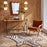 Zebra Flatweave Rug by Jonathan Adler