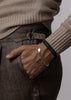 Silver plated Paul Chain bracelet by Skultuna, featuring a sleek chain design, displayed on a neutral background.