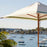 Regatta Umbrella 200 cm Square UPF50+ by Basil Bangs