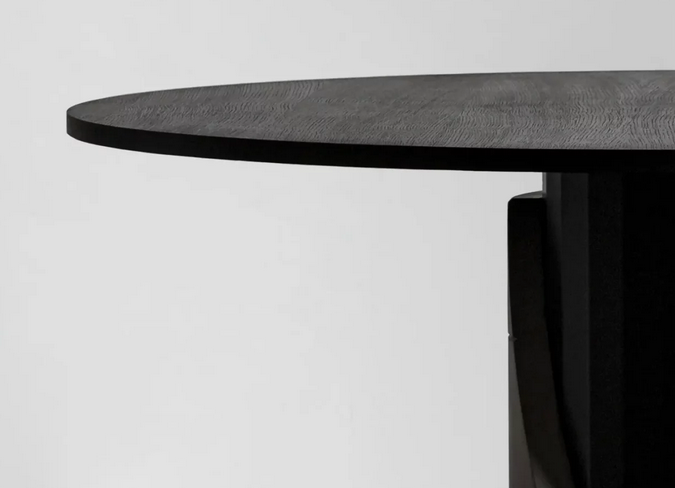 Sharp Round Dining Table by Lyon Beton