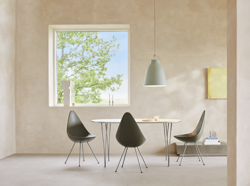 Superellipse B612 Dining Table by Fritz Hansen