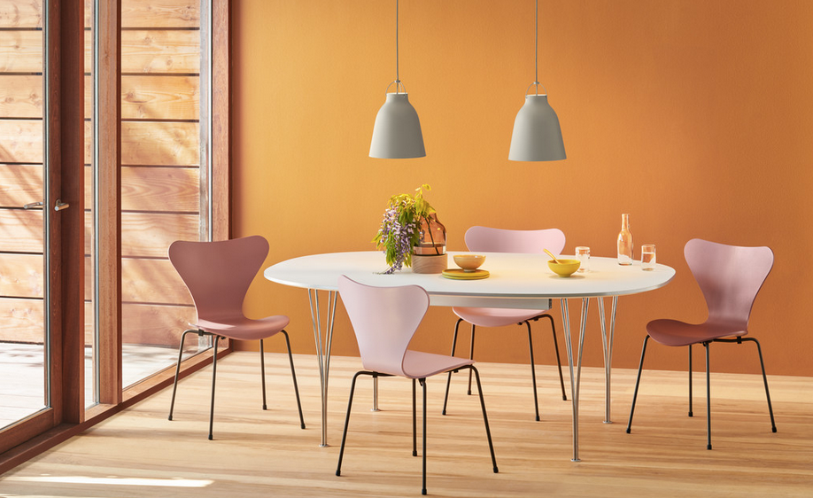 Superellipse B619 Extendable Table by Fritz Hansen