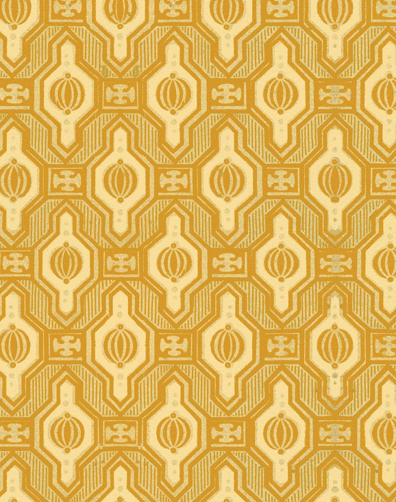 PALLONCINI Giallo Wallpaper by Mindthegap