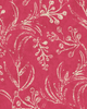 WALLFLOWER Raspberry Wallpaper by Mindthegap