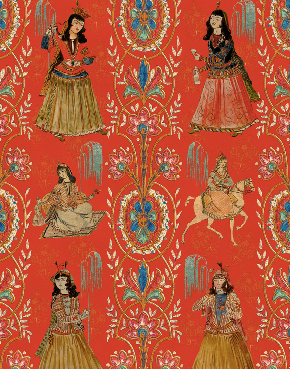 MAGHREBIAN FOLKTALE Rose Wallpaper by Mindthegap