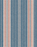 BERBER STRIPES Blue Wallpaper by Mindthegap