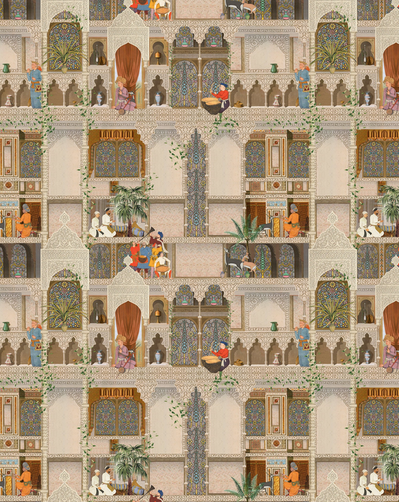 THE KASBAH Wallpaper by Mindthegap