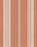 BERBER STRIPES Rouge Wallpaper by Mindthegap