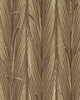 DANUBE FOLIAGE Sepia Wallpaper by Mindthegap