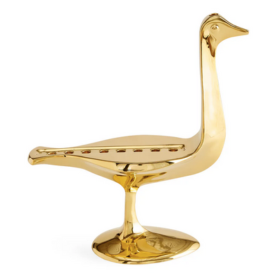 Brass Bird Menorah by Jonathan Adler