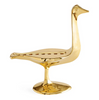 Brass Bird Menorah by Jonathan Adler