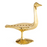 Brass Bird Menorah by Jonathan Adler