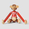 Monkey with Christmas Jumper by Kay Bojesen Denmark