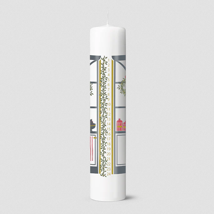 Christmas Advent Candle by Holmegaard