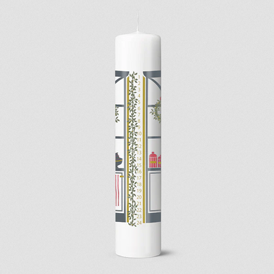 Christmas Advent Candle by Holmegaard