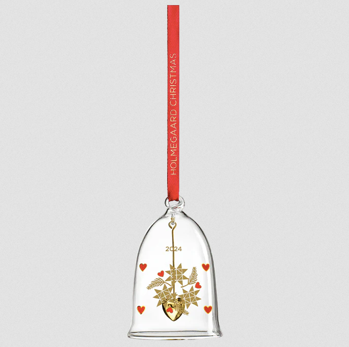 Christmas Bell Ornament by Holmegaard