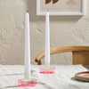 Duo Tone Glass Candle Holder by Block Design