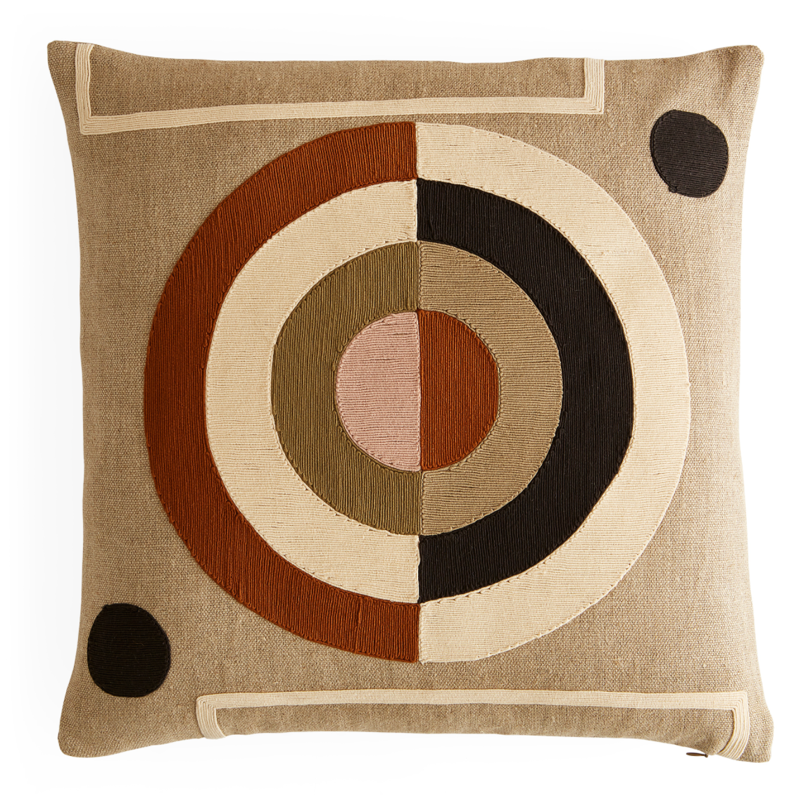 Monterey Bullseye Pillow by Jonathan Adler