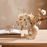 Liliput Mini Oak Animal Figurins - Set of 3 by Kay Bojesen