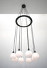 Drape Circle 8 Chandelier by SkLo