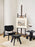Black Slab Lounge Chair by Tom Dixon with brushed oak frame and black leather upholstery, showcasing modern seating design.