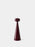 Tom Dixon Brew Mill accessories: small matte burgundy coffee grinder with a sleek, modern design.