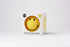 Bright yellow Smiley Bundle of Light for kids by Mr. Maria, featuring cheerful smiley faces on soft, playful lighting fixtures.