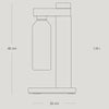 Stelton Brus Carbonator accessory for soda making, featuring sleek design and durable construction in a modern style.