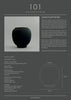 Sunao Plant Pot, Hexa - Black by 101 Copenhagen
