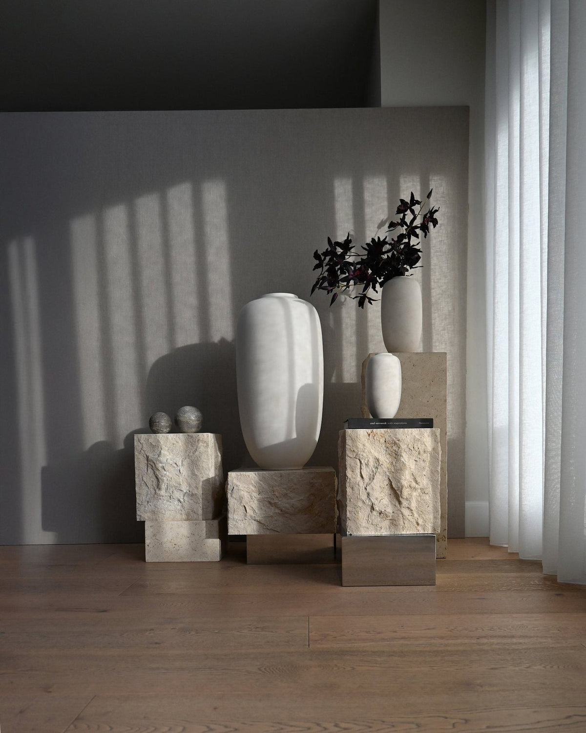 Sunao Vase Slim, Hexa - Birch by 101 Copenhagen