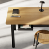 New Modern Desk with Storage Unit - Eco-certified Wood by Tiptoe