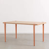 Tiptoe Dining Table 150x75 cm - Eco-certified Wood by Tiptoe
