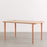 Tiptoe Dining Table 150x75 cm - Eco-certified Wood by Tiptoe