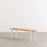 DUKE Bench - Solid Oak by Tiptoe