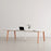 New Modern 4-seater Workbench - White Plywood by Tiptoe