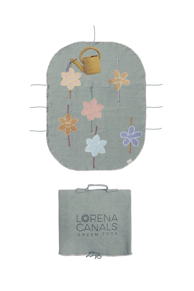 Small World Green Toy - Flower Garden by Lorena Canals