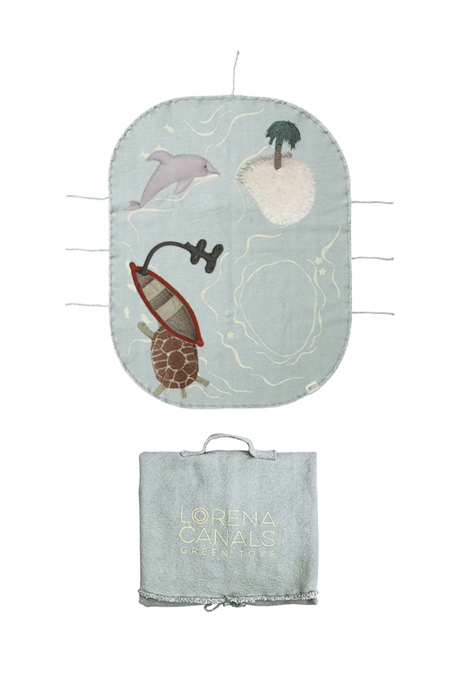 Small World Green Toy - The Island by Lorena Canals