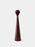 Tom Dixon Brew Mill accessory with a tall matte burgundy grinder for coffee or spices, featuring a sleek, modern design.