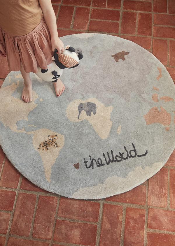 The World Tufted Rug by OYOY MINI