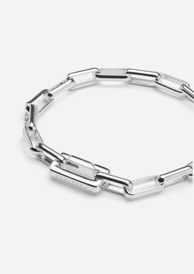 Traverse Chain Bracelet - Silver Plated by Skultuna