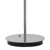 UMAGE Asteria Move portable lamp in polished steel finish, shown on a white background