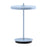 UMAGE Asteria Move portable lamp in pale blue, shown on a white background