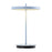UMAGE Asteria Move portable lamp in pale blue, shown in a product image