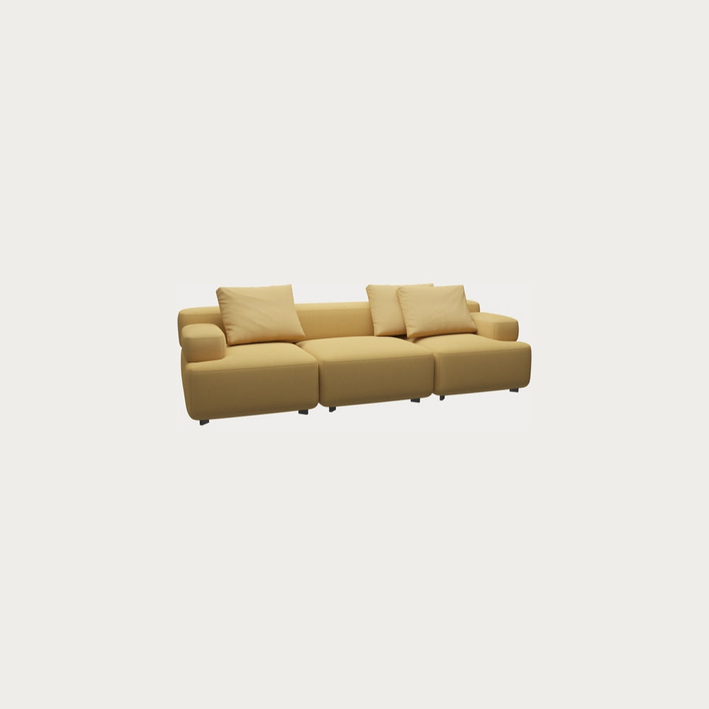 Alphabet Sofa Series PL270-1 3-Seater by Fritz Hansen