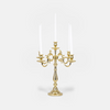 Elegant Skultuna candelabra accessory with multiple arms and candle holders, crafted in polished metal for sophisticated decor.
