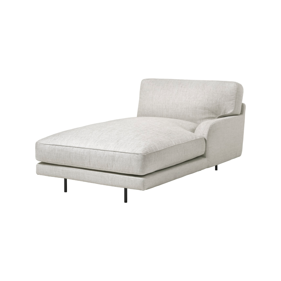 Flaneur Module - Chaise Lounge with left armrest by Gubi