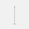 Silver plated Nattlight candlestick by Skultuna, elegant accessories design with a sleek, reflective finish.